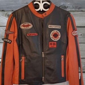 Harley Davidson‎ Leather Jacket - Whirlwind - Women's